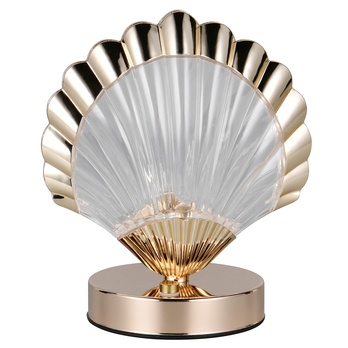 Stolní lampa KUORI zlatá/průhledná 5