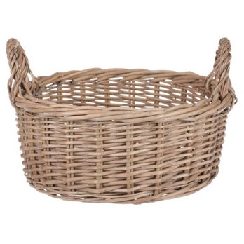 Proutěný koš KYLE přírodní, šířka 29 cm 1