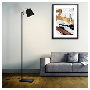 Stojací lampa LACEY černá 1