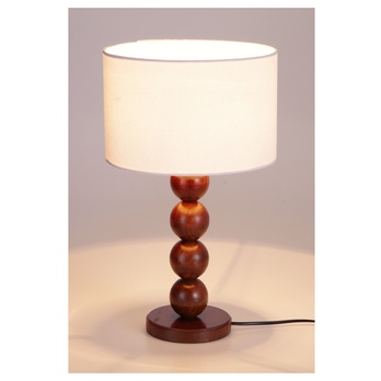 Stolní lampa LADA béžová/hnědá 1