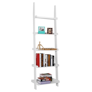 Regál LADDER bílá 5