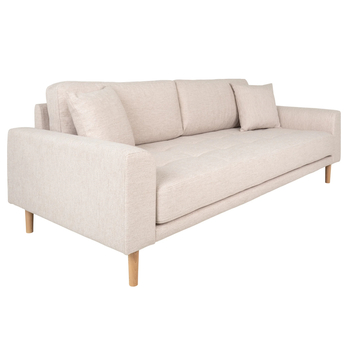 Pohovka LADIDO I210 béžová/přírodní 2