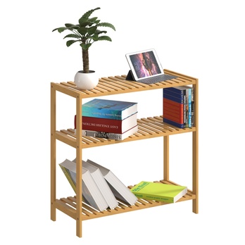 Regál LAGE 2 bambus 2