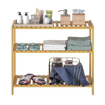 Regál LAGE 2 bambus 1