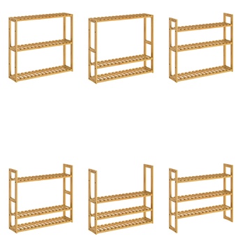 Regál LAGE 3 bambus 1