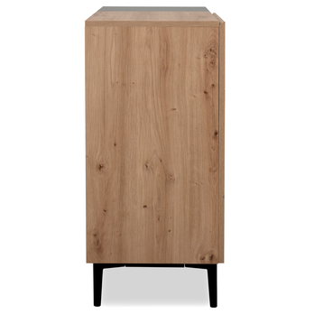 Komoda LAKKA 01A dub artisan/černá 7
