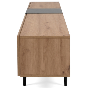TV komoda LAKKA 56A dub artisan/černá 6