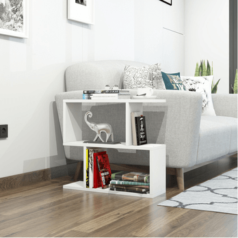 Přístavný stolek LALE bílá 1