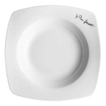Sada talířů LAMART DINE porcelán, 6 ks, hranaté 2