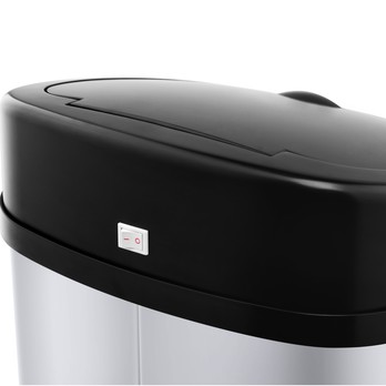 Bezdotykový koš  LAMART SENSOR II ocel/plast, 42 l 5