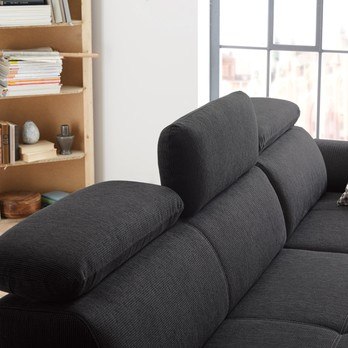 Sedací souprava LANDSHUT antracitová 9