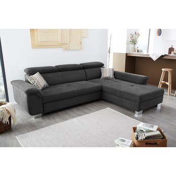 Sedací souprava LANDSHUT antracitová 10