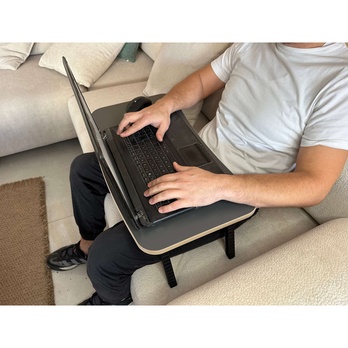 Stolek na notebook LAP antracitová 5