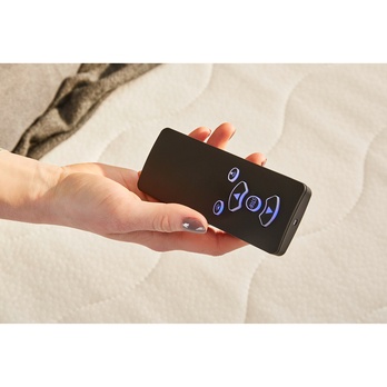 Postel boxspring LARA tmavě šedá 5