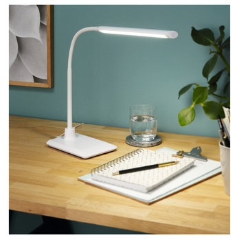 Stolní LED lampa LAROA bílá 1