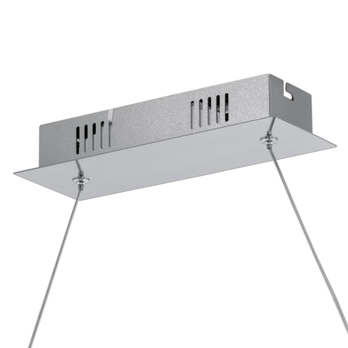 Závěsné LED svítidlo LASANA 2 chrom, šířka 100 cm 1