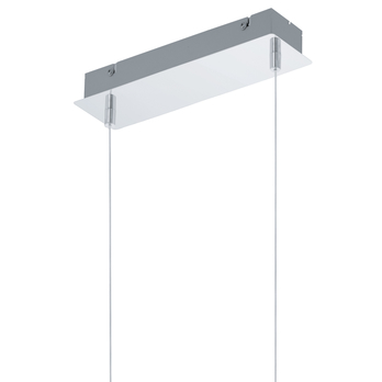 Závěsné LED svítidlo LASANA chrom, výška 100 cm 2