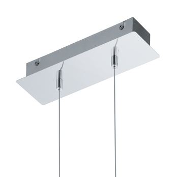 Závěsné LED svítidlo LASANA chrom, výška 110 cm 1