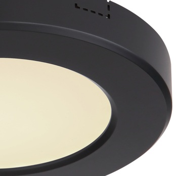 Stropní LED svítidlo LASSE 1 černá 2