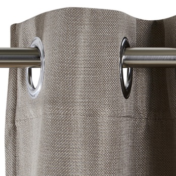 Závěs LAURA šedohnědá 2