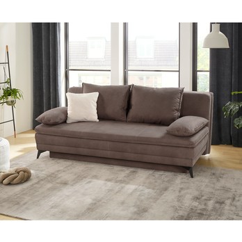 Pohovka LAURIN I tmavě hnědá 1