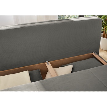 Pohovka  LAURIN tmavě šedá 3