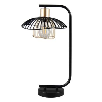 Stolní lampa LAURIS černá/zlatá 2