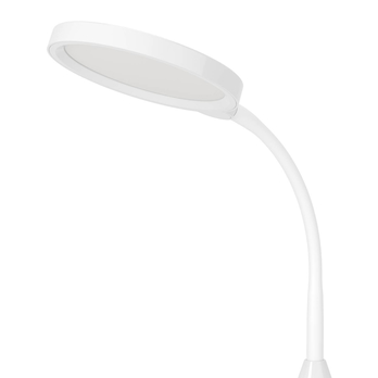 Stolní lampa s klipem LAURO bílá 2