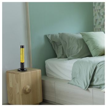 Lávová lampa LAVASTIC 2 žlutá/černá 1