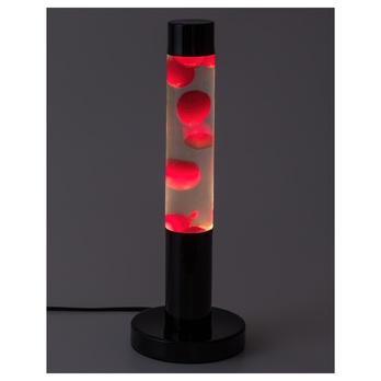 Lávová lampa LAVASTIC červená/černá 2