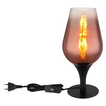 Stolní lampa LAVUS III černá/měděná 3