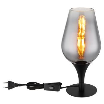 Stolní lampa LAVUS III černá/chromová 3