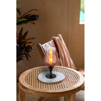 Stolní lampa LAVUS III černá/měděná 1