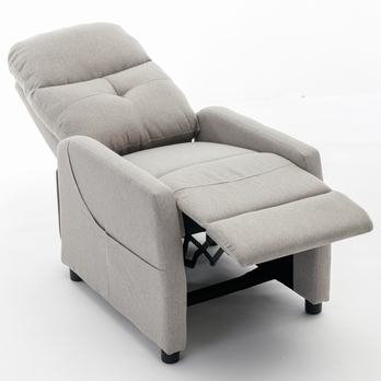 Relaxační křeslo LAWRENCE I stříbrná 7