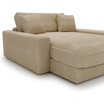 Křeslo LEANNE světle hnědá 5