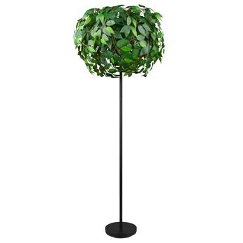 Stojací lampa LEAVY zelená/černá 1