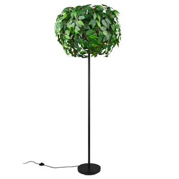 Stojací lampa LEAVY zelená/černá 2