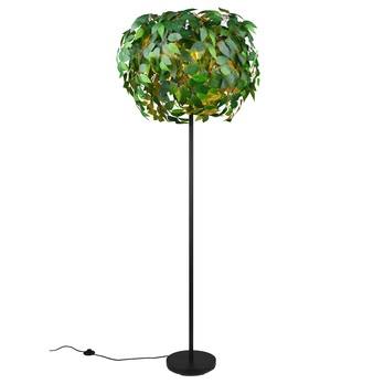 Stojací lampa LEAVY zelená/černá 3