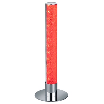 Stolní LED RGB lampa LEIA chrom 5