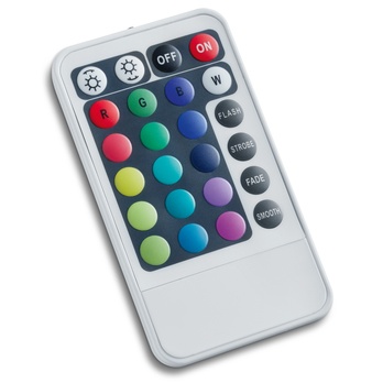 Stojací LED RGB lampa LEIA chrom 2