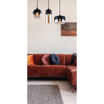 Závěsné svítidlo LENDER 2 černá 1