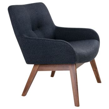 Křeslo LENDUN tmavě šedá 3