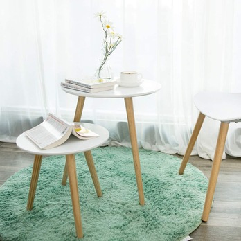 Přístavné stolky LET07 bílá 1