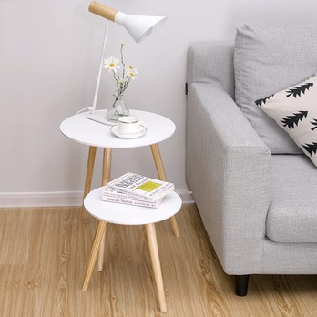 Přístavné stolky LET07 bílá 2