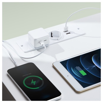 Set 2 ks nočních stolků LETNIGHT 6 bílá 3