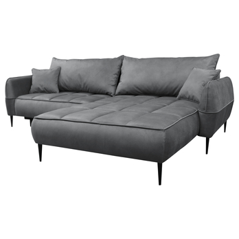 Sedací souprava LETTO pravá, grafitová 3