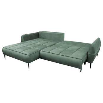 Sedací souprava LETTO levá, tyrkysová 2