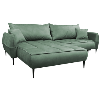 Sedací souprava LETTO levá, tyrkysová 3