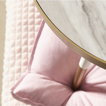 Dekorační polštář LEXI světle růžová 2