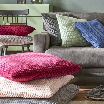 Dekorační polštář LEXI světle růžová 3